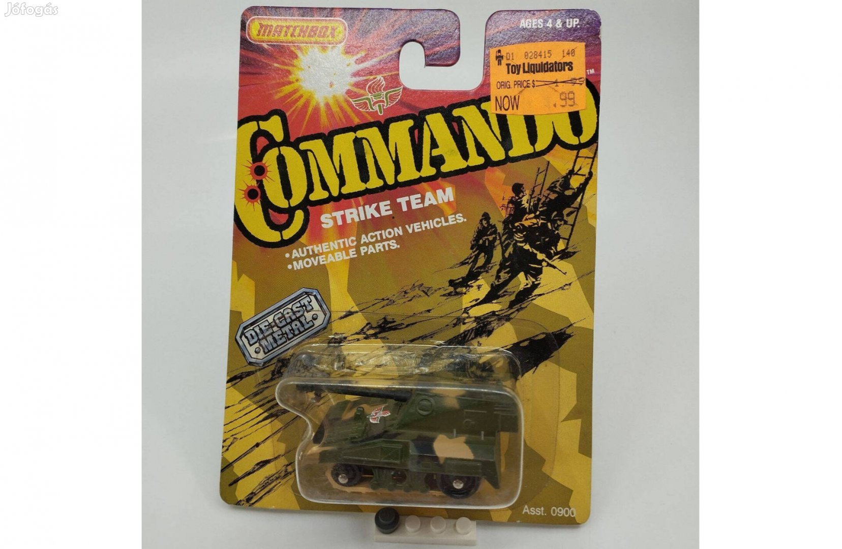 Matchbox Commando Strike Team S.P. Gun