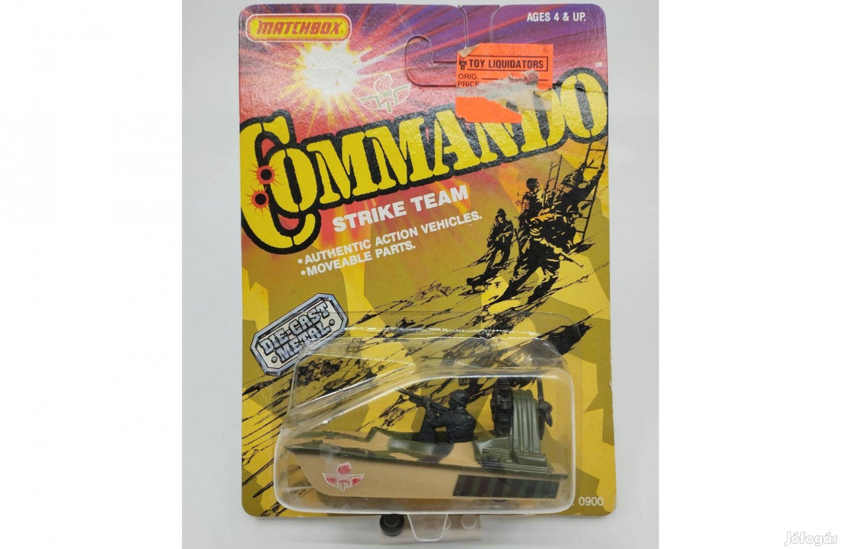 Matchbox Commando Strike Team Swamp Boat