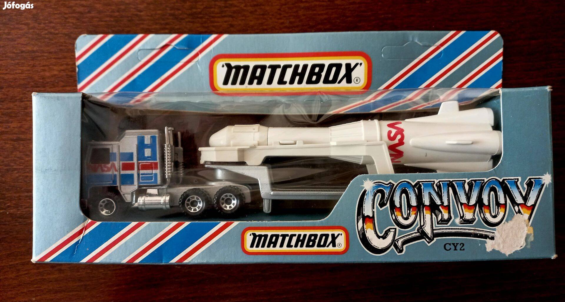 Matchbox Convoy CY2 NASA Rocket transporter Made in England