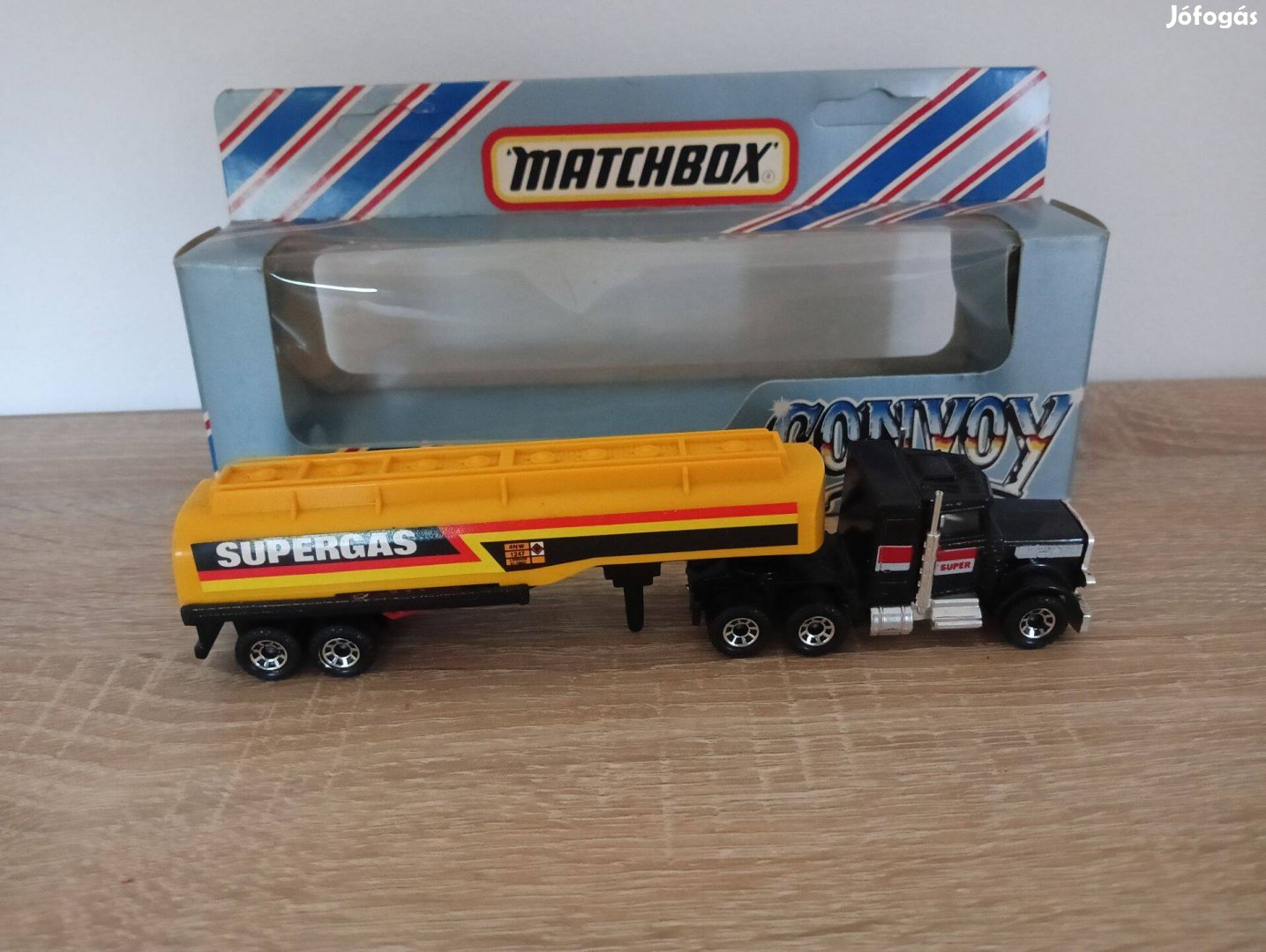 Matchbox Convoy CY7 Peterbilt Gas Tanker Supergas