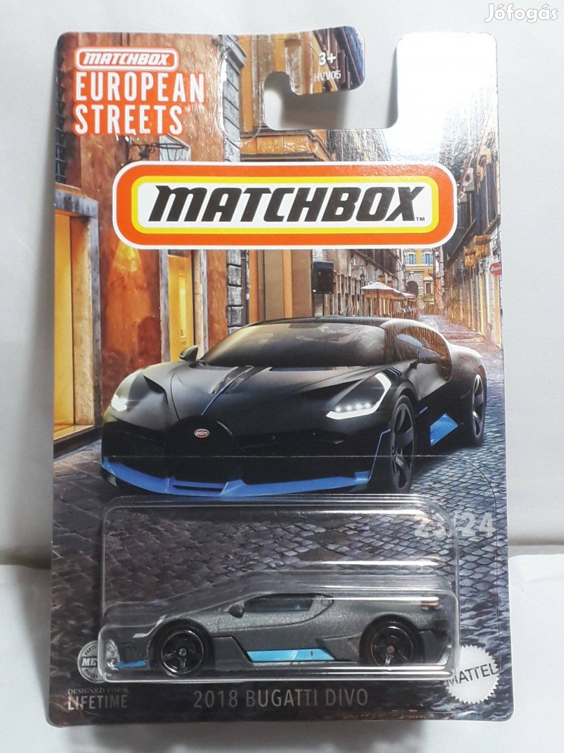 Matchbox European Streets 2018 Bugatti Divo 2024