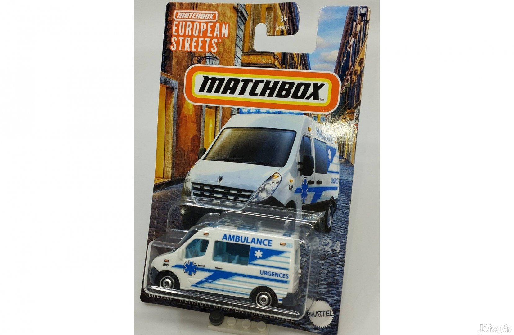 Matchbox European Streets Renault Master Ambulance