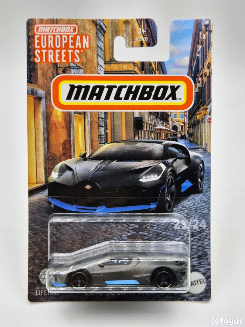 Matchbox European Streets - Bugatti Divo (2018) -  Matchbox - 1:64