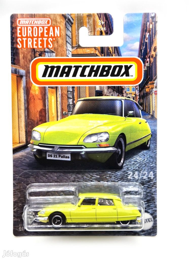 Matchbox European Streets - Citroen DS 21 Pallas (1968) -  Matchbox -