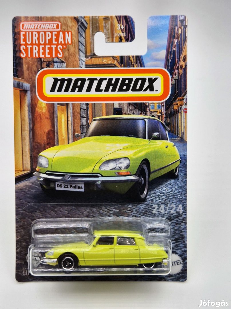 Matchbox European Streets - Citroen DS 21 Pallas (1968) -  Matchbox -