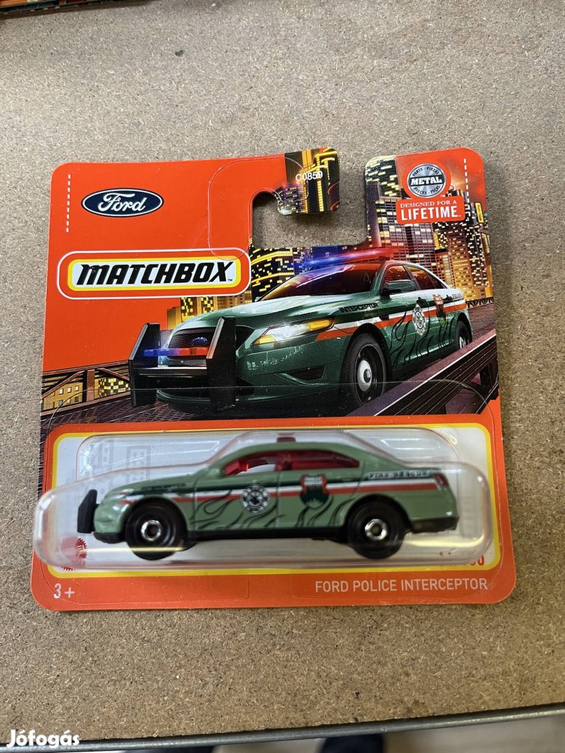 Matchbox Ford Police Interceptor Új