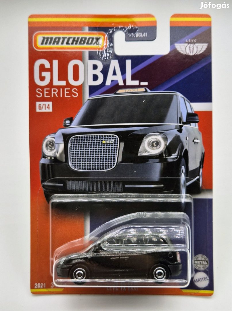 Matchbox Global Series - LEVC TX Londoni Taxi