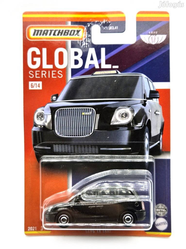 Matchbox Global Series - LEVC TX Londoni Taxi