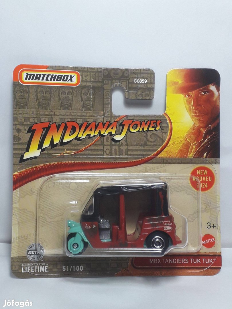 Matchbox Indiana Jones Mbx Tangiers Tuk Tuk 2023