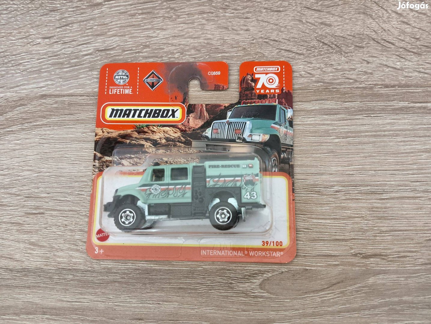 Matchbox International Workstar FIRE Rescue green 39/100