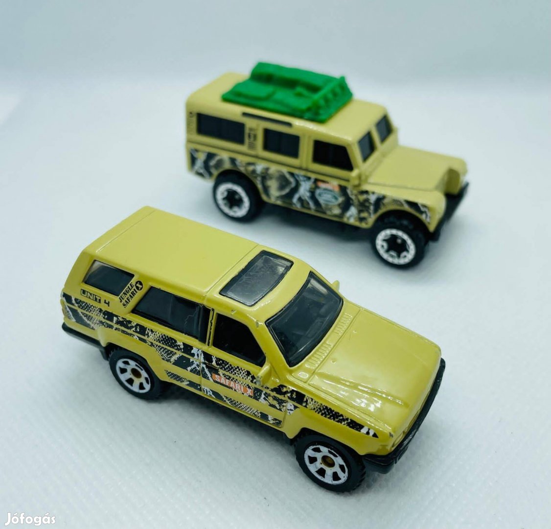 Matchbox Jungle Safari X Unit 3 Unit 4, 2 db