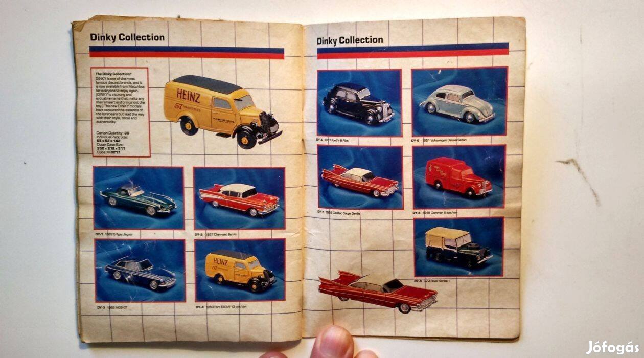 Matchbox Katalógus (hiányos, viseltes)