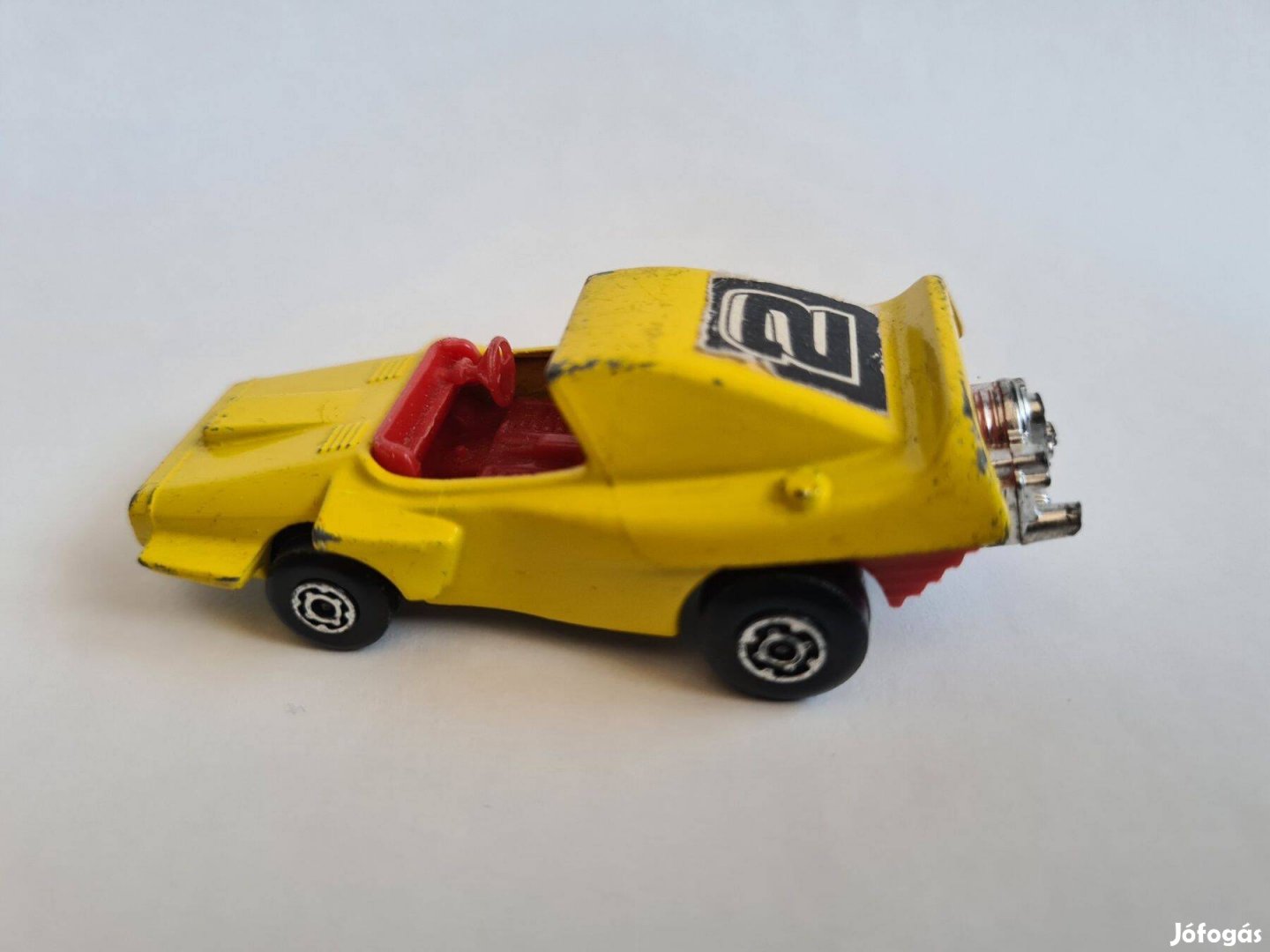 Matchbox Lesney England Woosh & Push dragster 1972-ből - Korhű