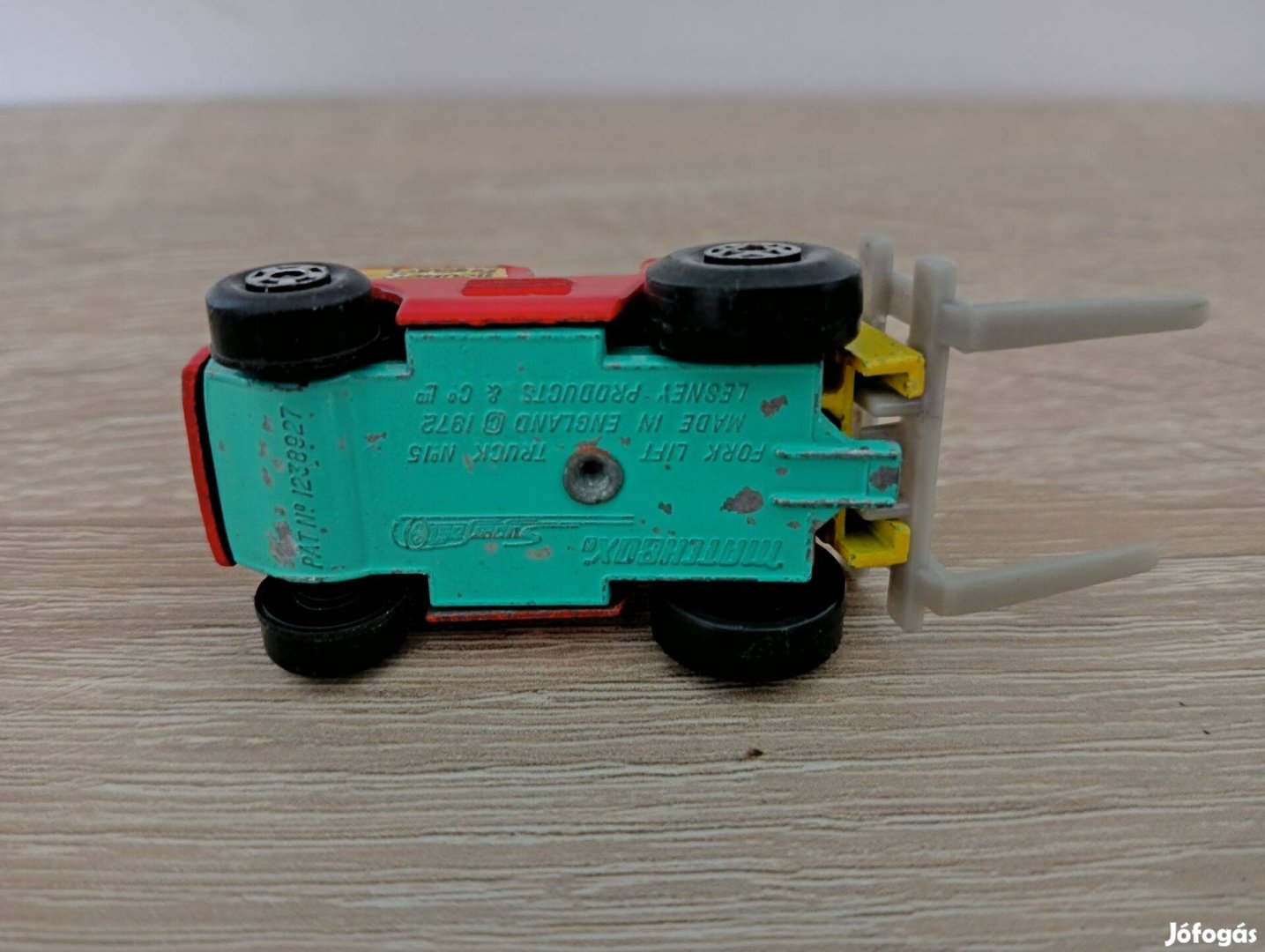 Matchbox Lesney Superfast 15 Forklift Truck zöld alap