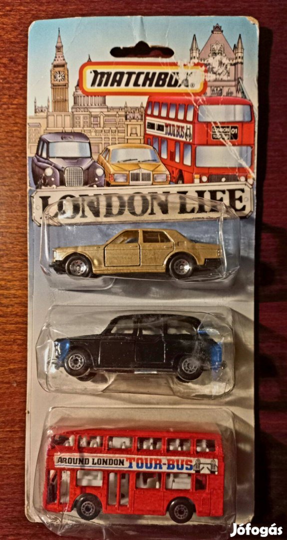 Matchbox London Life- London taxi, Rolls Royce Silver Spirit, Londoner