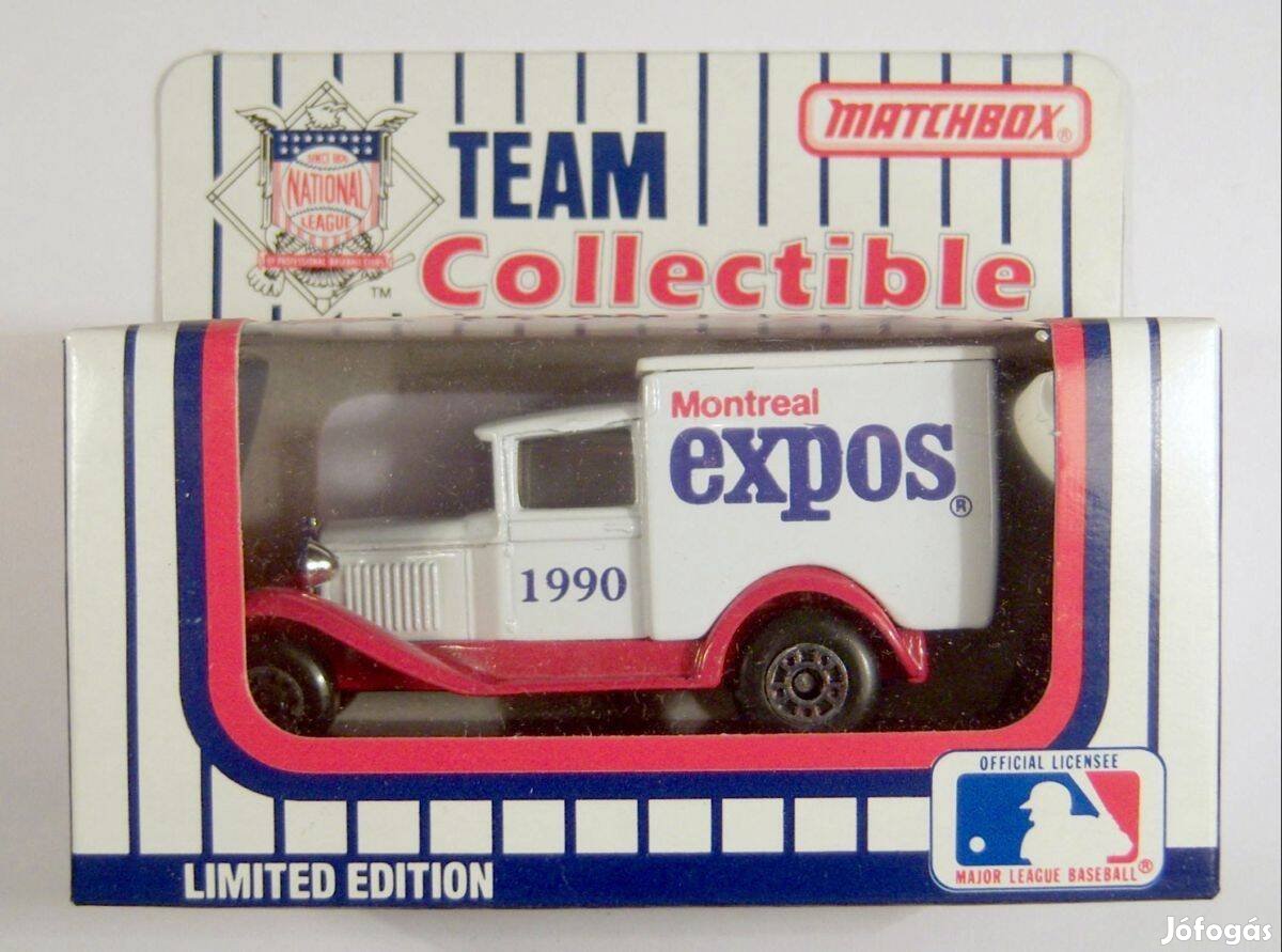 Matchbox MLB-90-20 (Montreal Expos) Bontatlan (1990) új