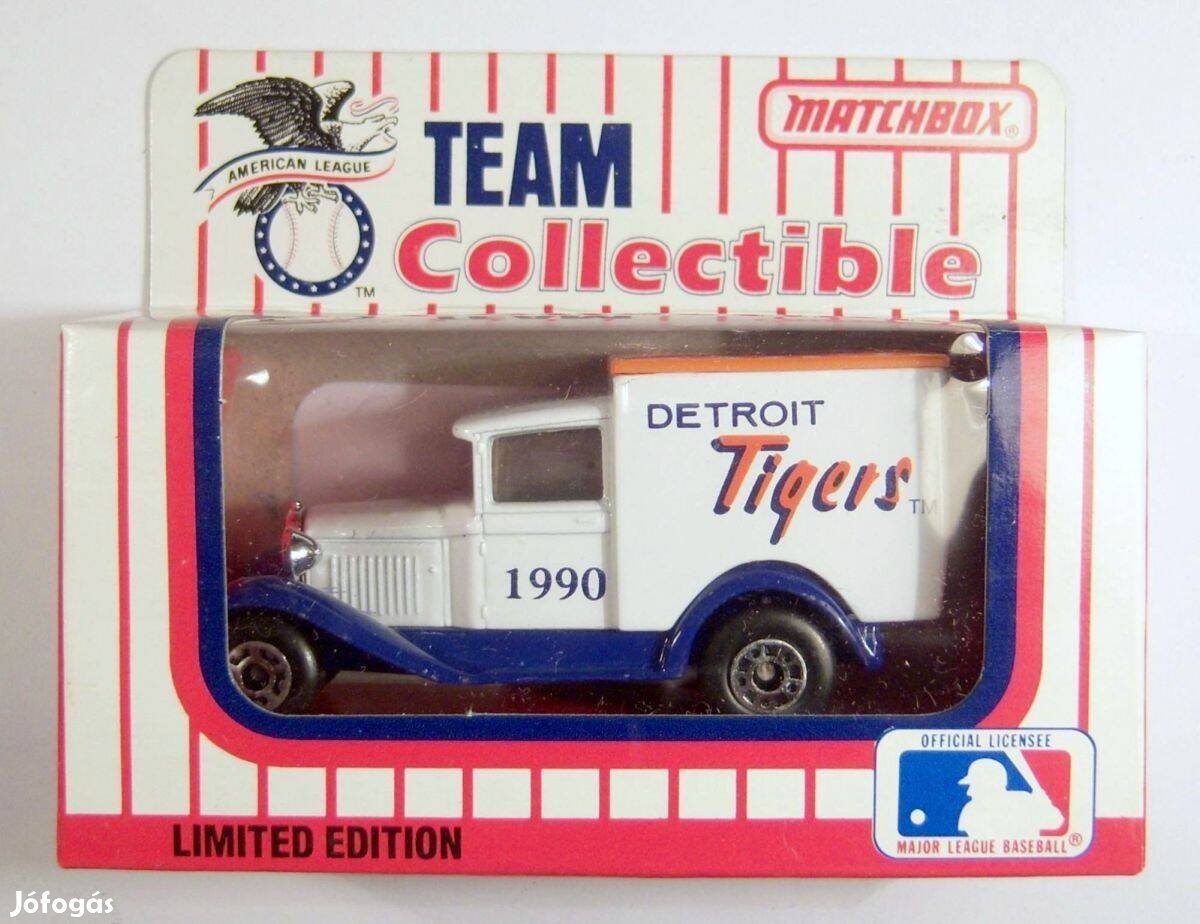Matchbox MLB-90-6 (Detroit Tigers) 1990 (új bontatlan)