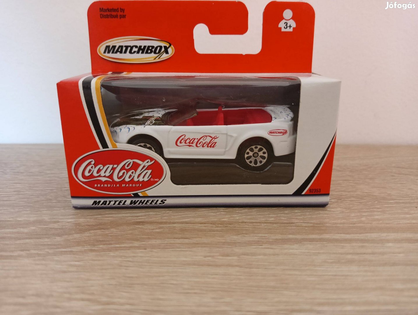 Matchbox Mattel Wheels 2002 Coca Cola Ford Mustang