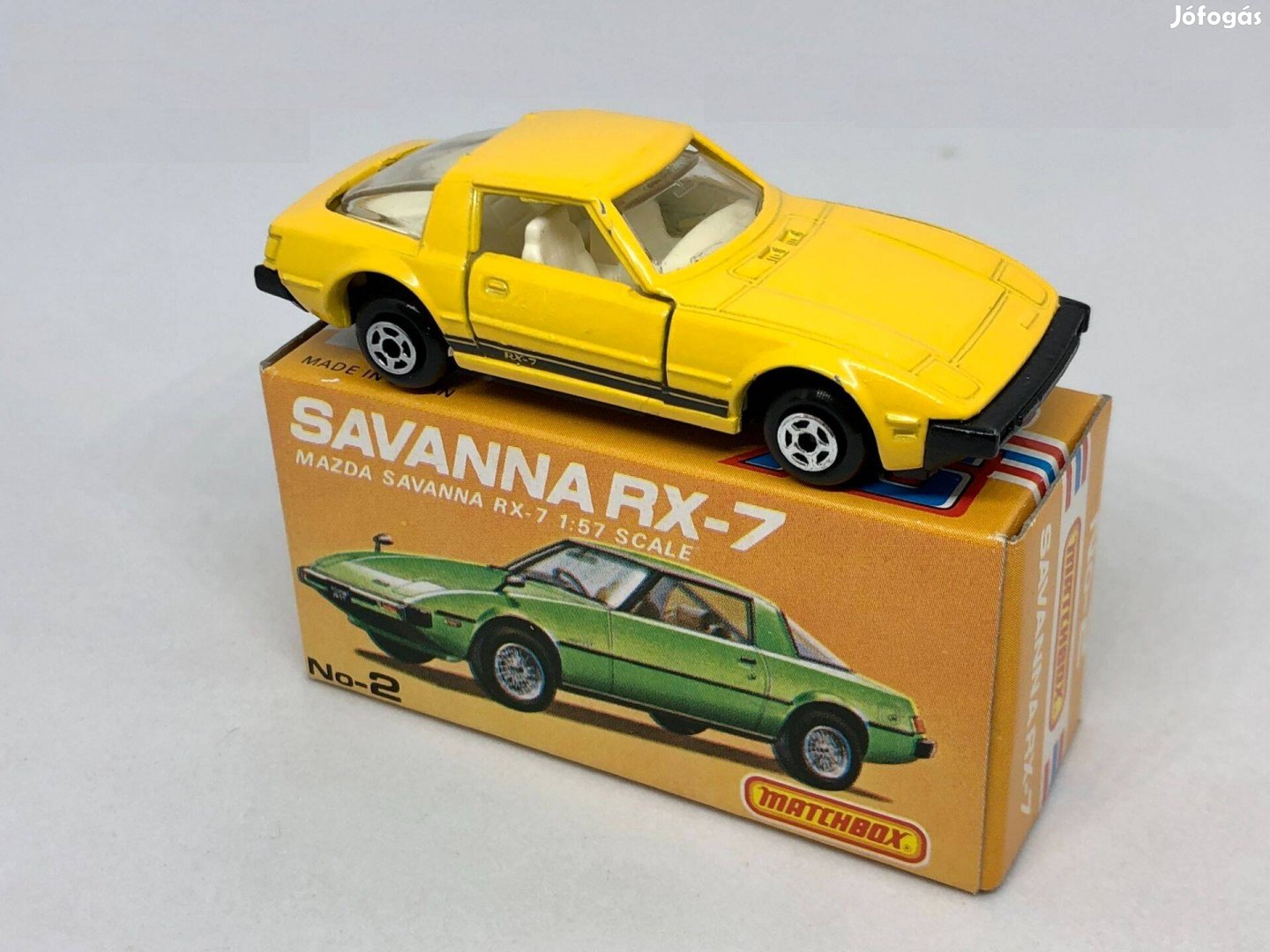 Matchbox Mazda RX7 - eredeti japán piacos modell és doboz
