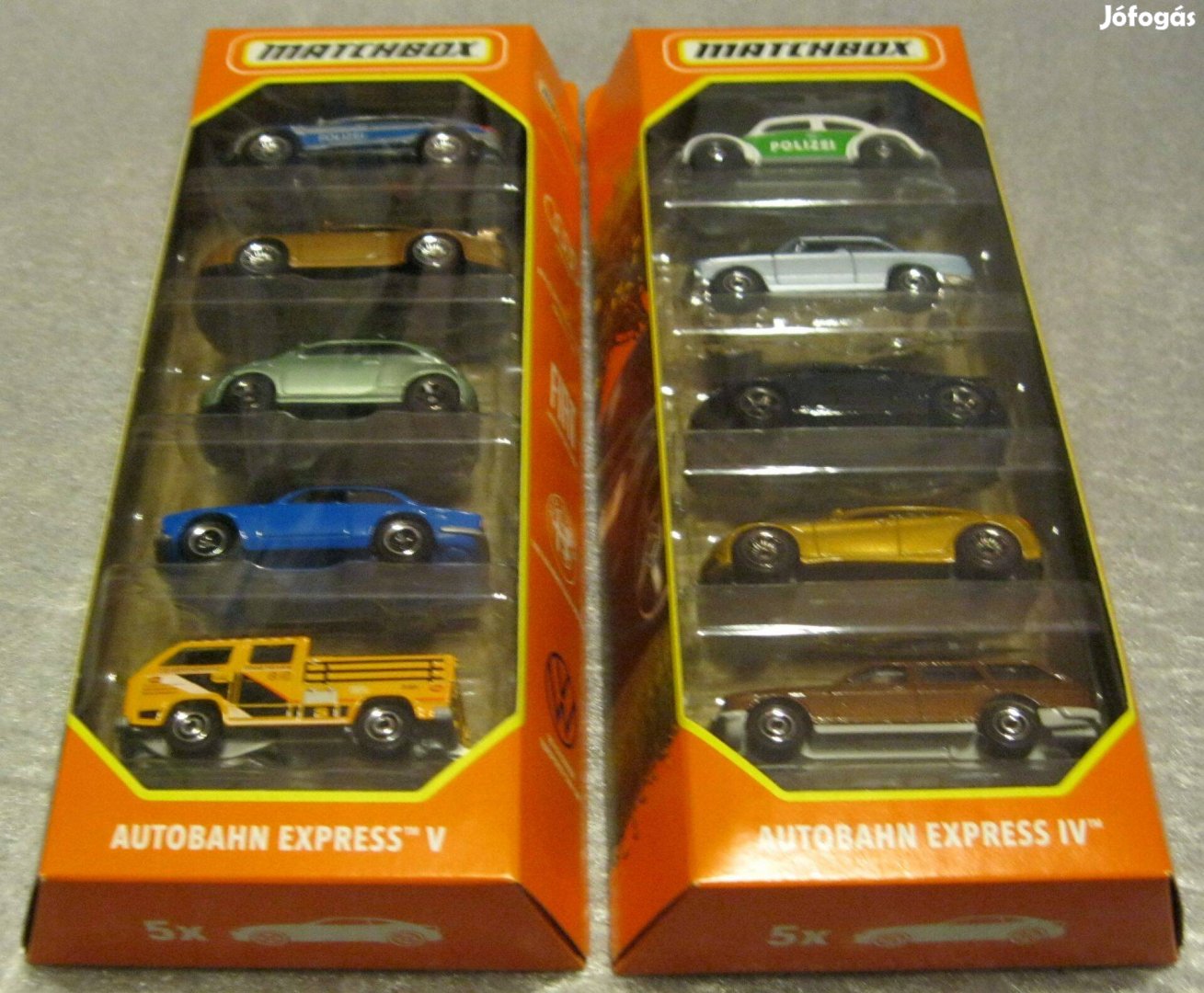 Matchbox Mbx autobahn IV V készletek