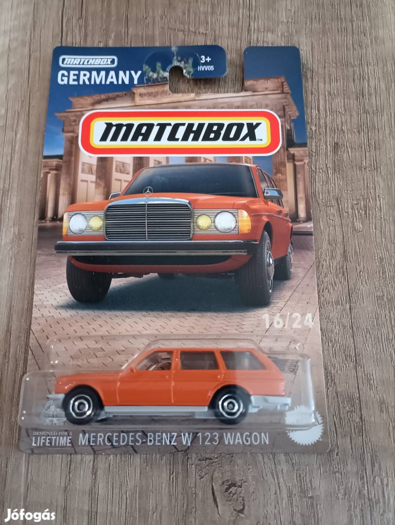 Matchbox Mercedes W 123 wagon kisautó 