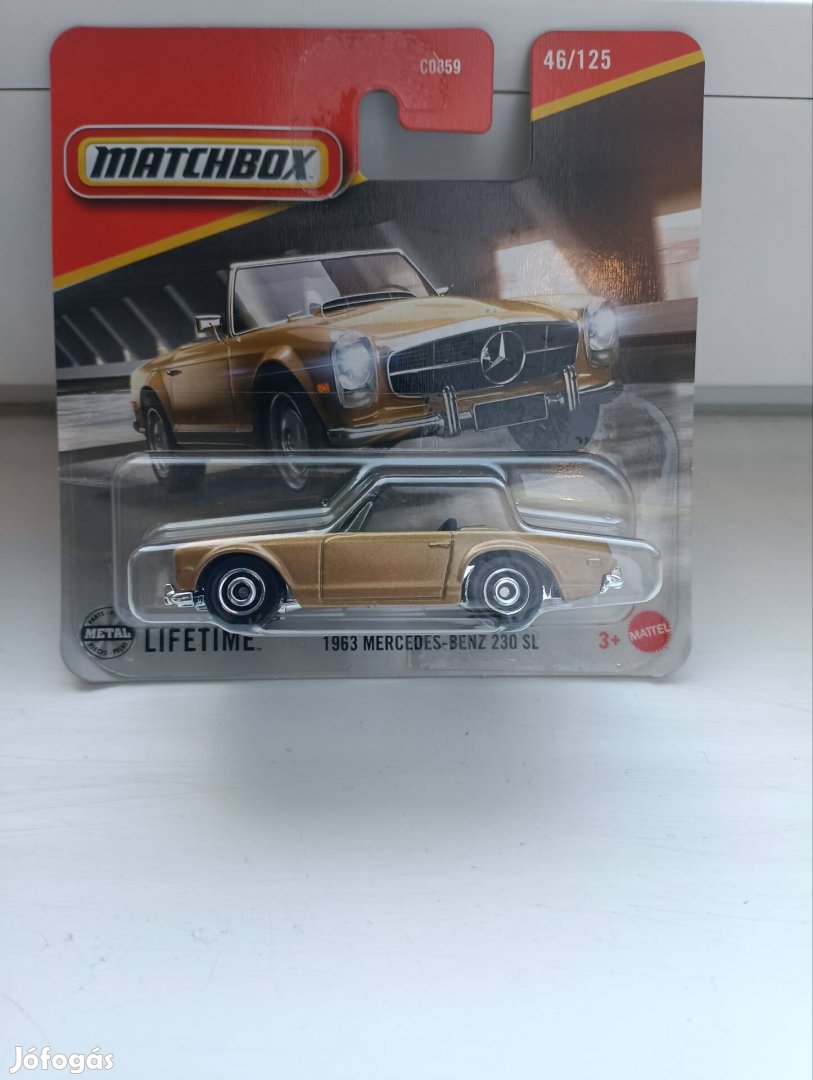 Matchbox Mercedes -Benz 230 SL kisautó 