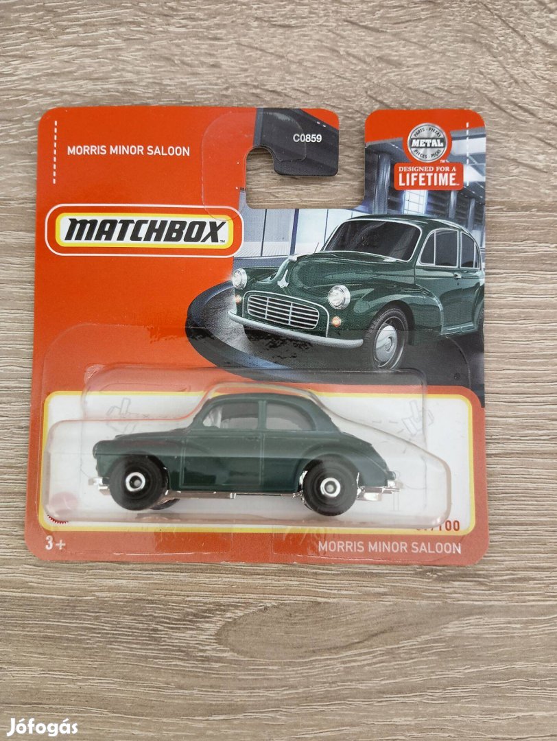 Matchbox Morris Minor saloon 57/100 green