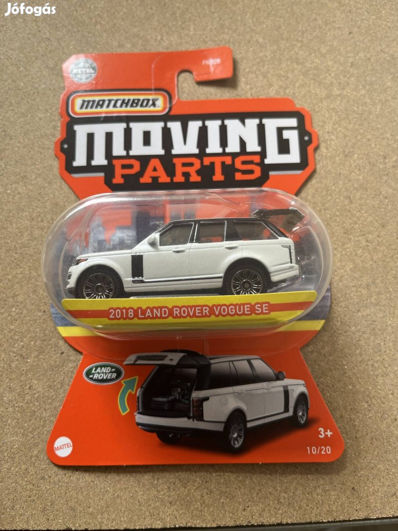 Matchbox Moving Parts 2018 Land Rover Vogue SE Új