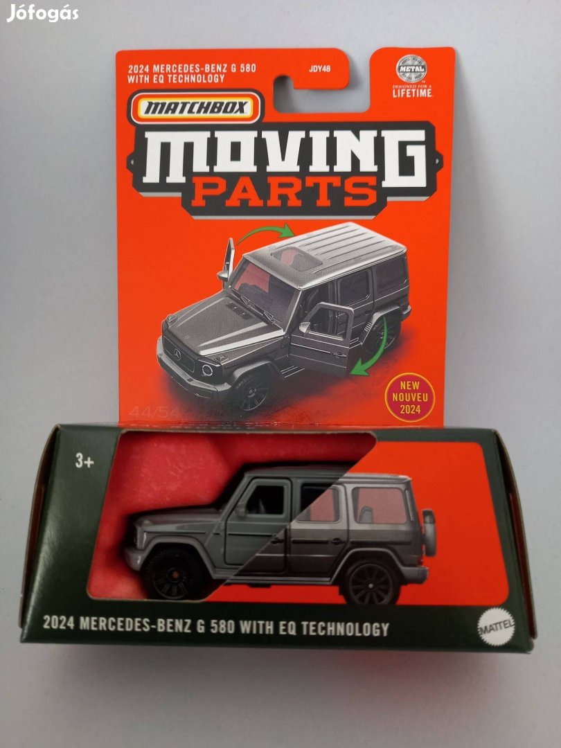 Matchbox Moving Parts 2024 Mercedes-benz G 580 With EQ