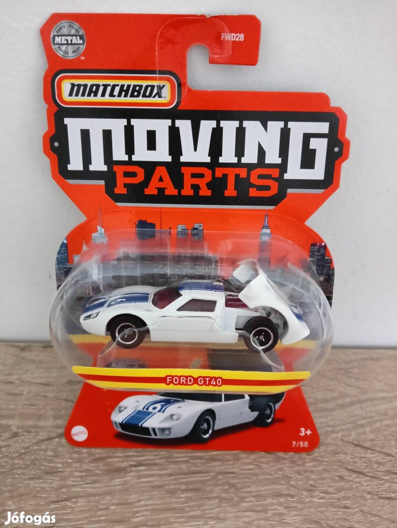 Matchbox Moving Parts Ford GT40 bontatlan