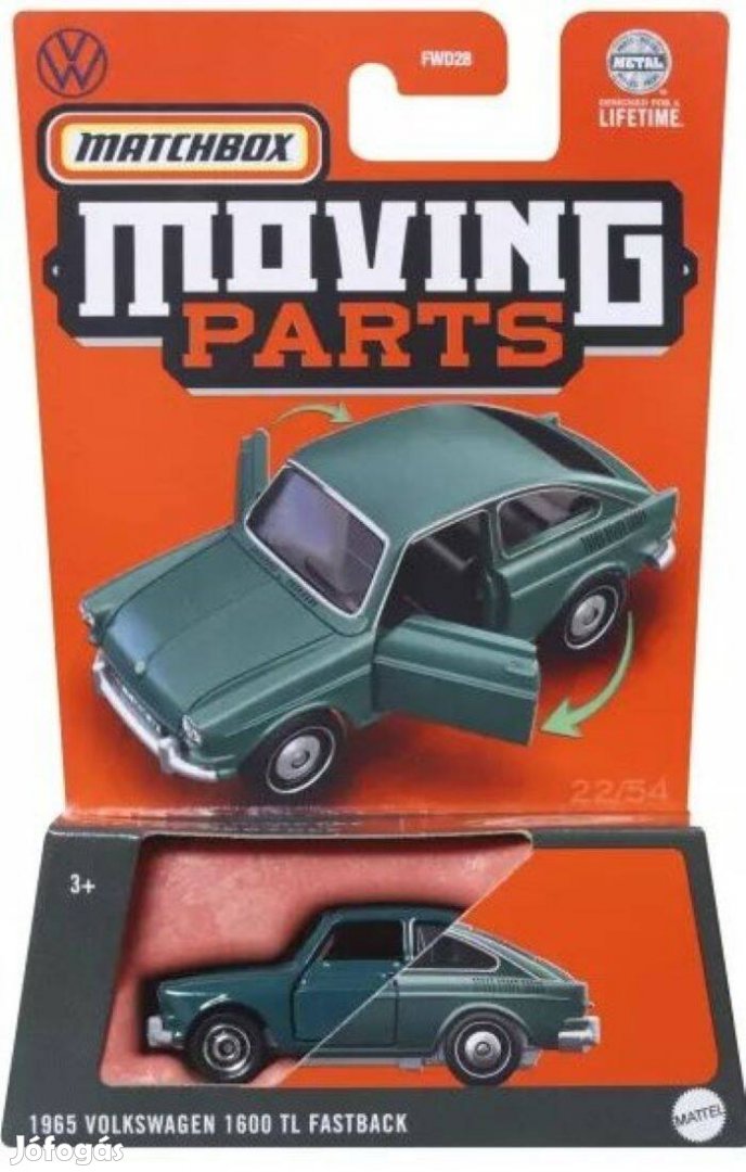 Matchbox Moving Parts-VW 1600 TL eladó