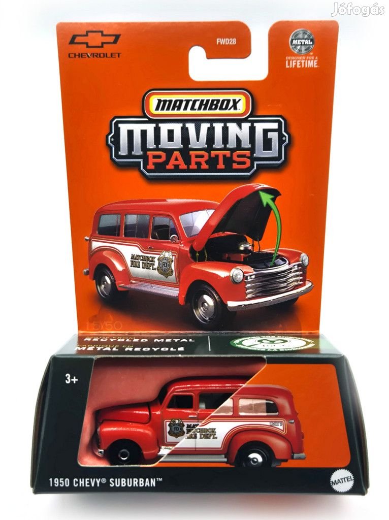 Matchbox Moving Parts - 1950 Chevy Suburban -  Matchbox - 1:64