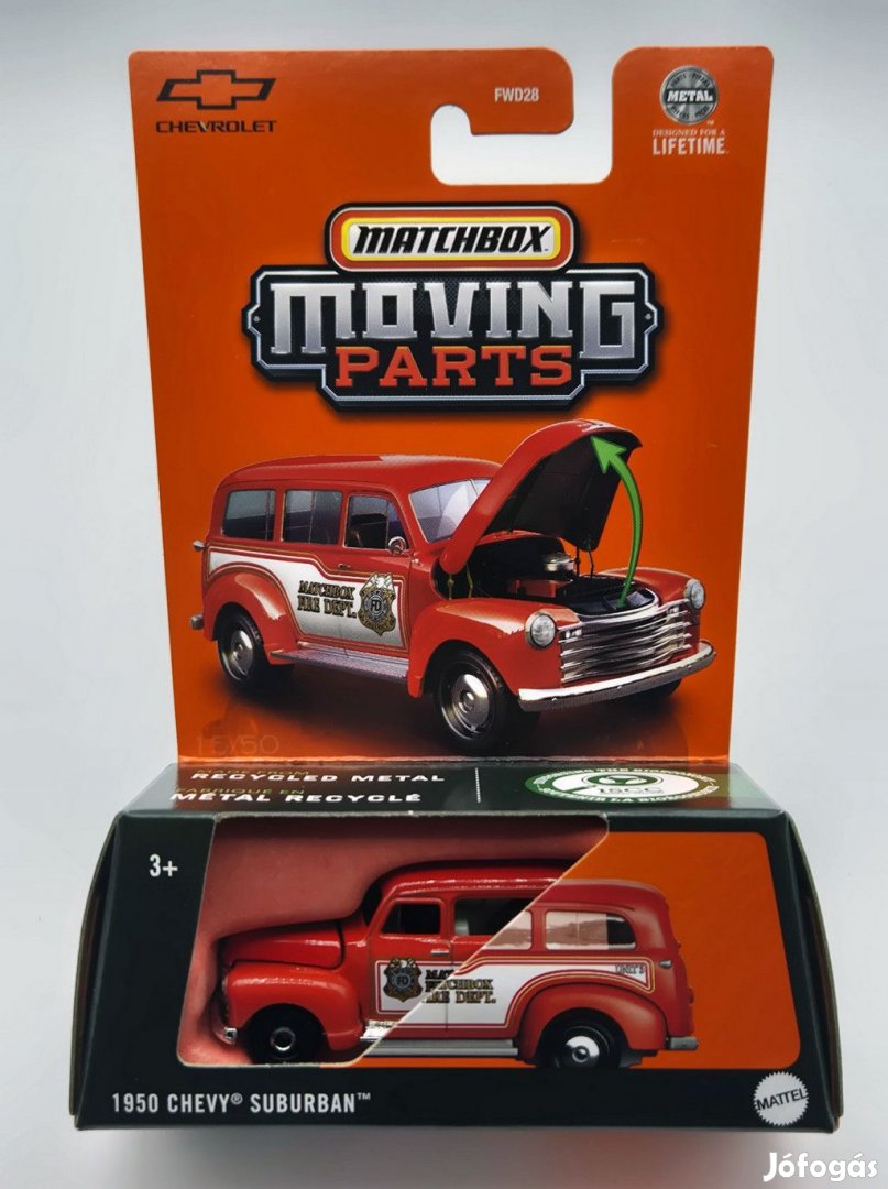 Matchbox Moving Parts - 1950 Chevy Suburban -  Matchbox - 1:64