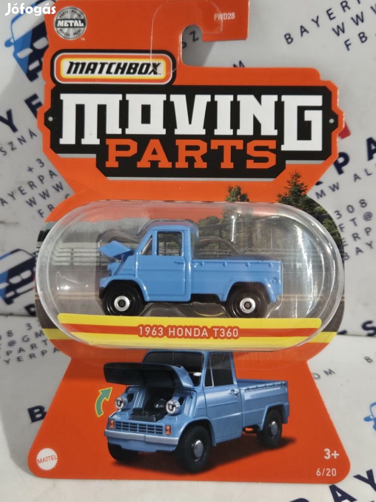 Matchbox Moving Parts - 1963 Honda T360 -  Matchbox - 1:64