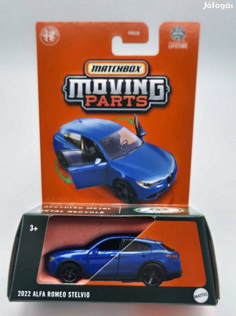 Matchbox Moving Parts - 2022 Alfa Romeo Stelvio -  Matchbox - 1:64
