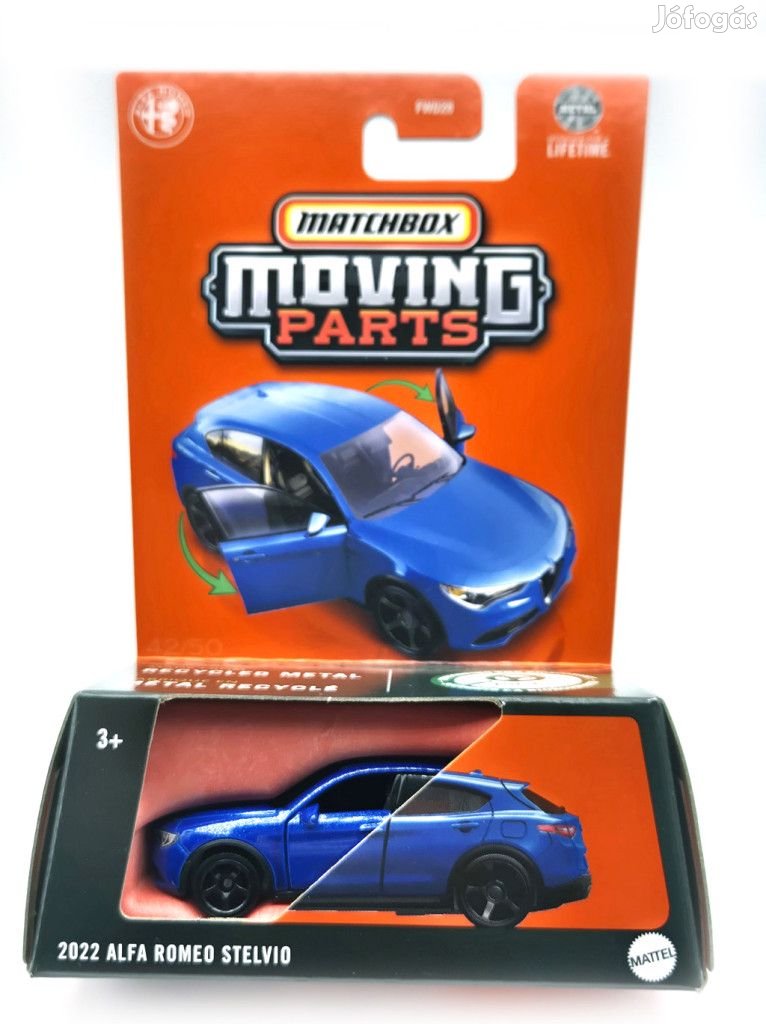 Matchbox Moving Parts - 2022 Alfa Romeo Stelvio -  Matchbox - 1:64
