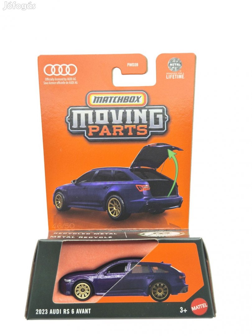 Matchbox Moving Parts - 2023 Audi RS6 Avant -  Matchbox - 1:64