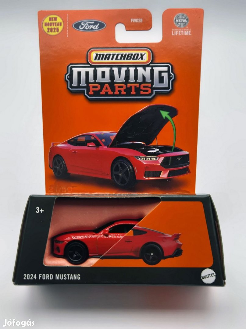 Matchbox Moving Parts - 2024 Ford Mustang -  Matchbox - 1:64