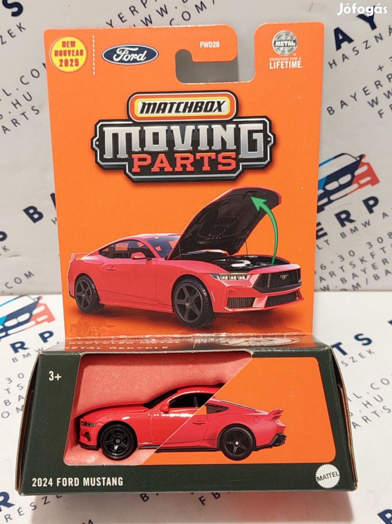 Matchbox Moving Parts - 2024 Ford Mustang -  Matchbox - 1:64