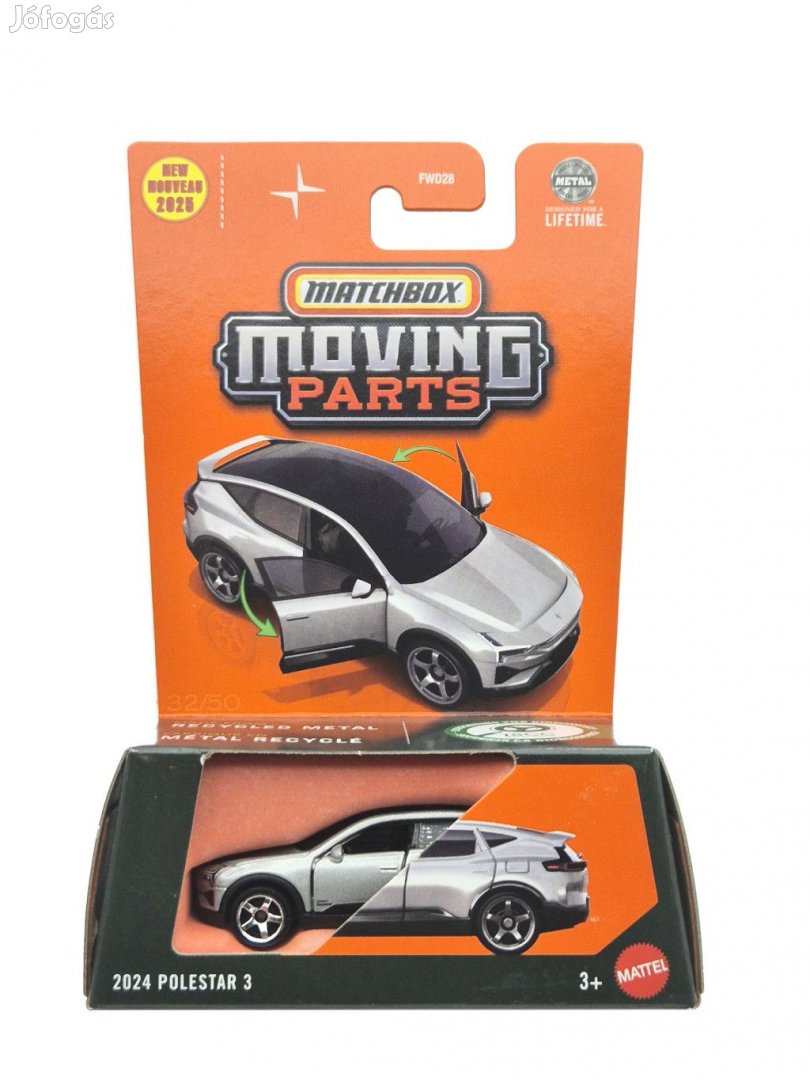Matchbox Moving Parts - 2024 Polestar 3 -  Matchbox - 1:64