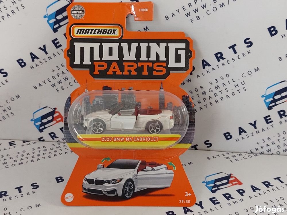 Matchbox Moving Parts - BMW M4 Cabriolet (2020) -  Matchbox - 1:64