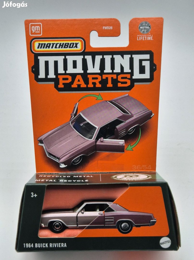 Matchbox Moving Parts - Buick Riviera (1964) -  Matchbox - 1:64