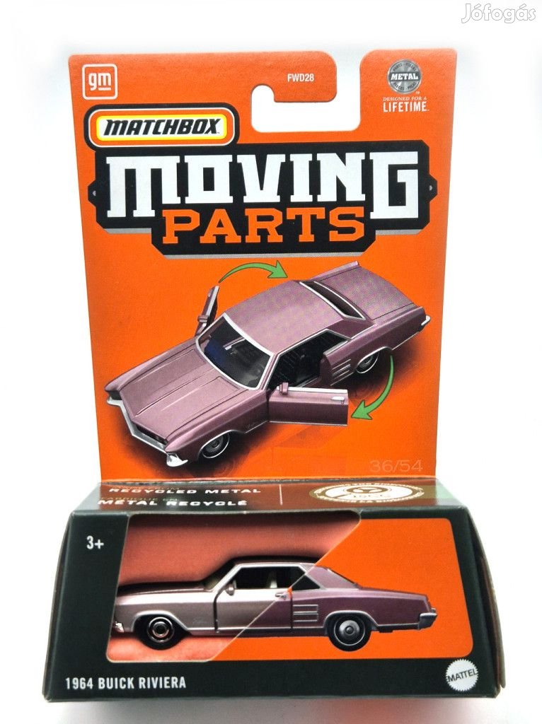 Matchbox Moving Parts - Buick Riviera (1964) -  Matchbox - 1:64
