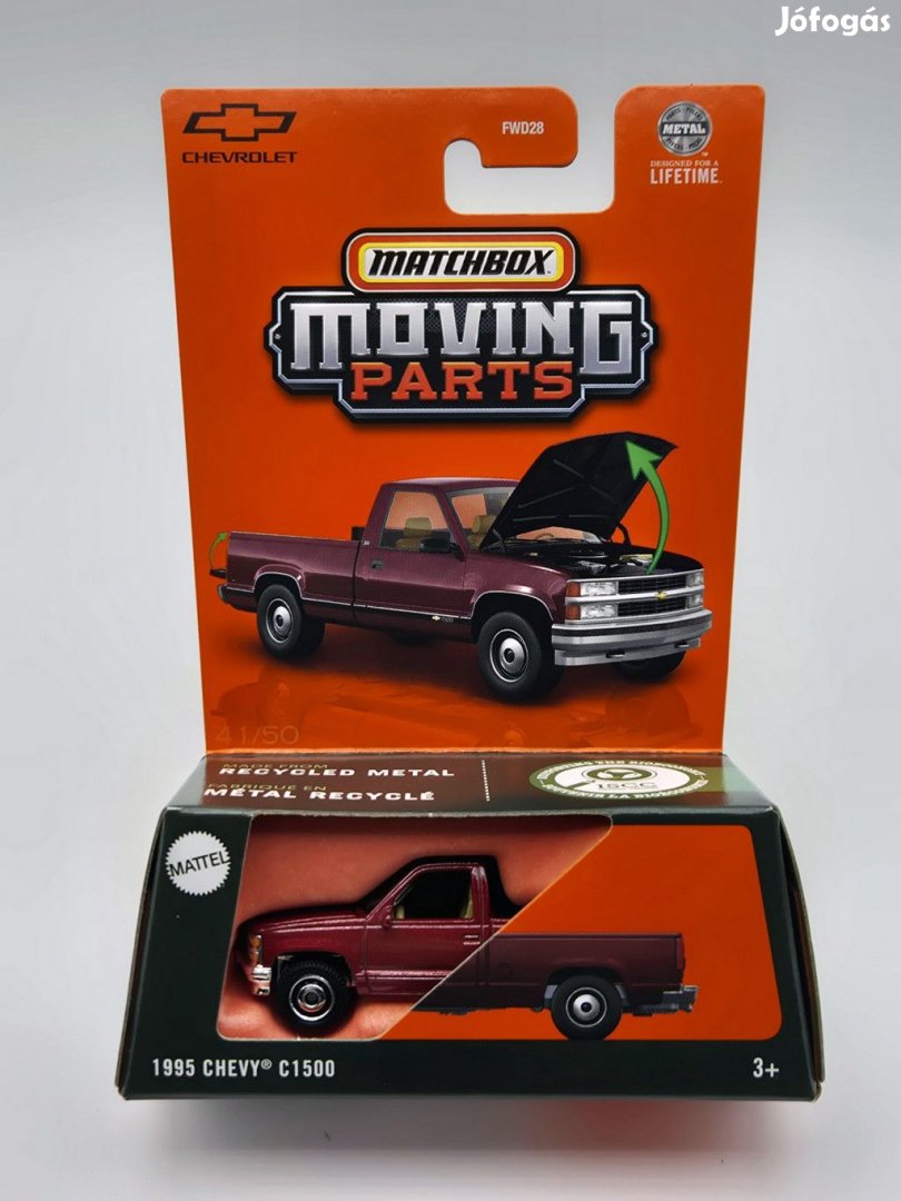 Matchbox Moving Parts - Chevrolet C1500 (1995) -  Matchbox - 1:64
