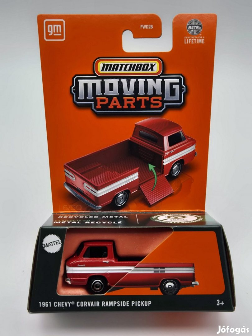 Matchbox Moving Parts - Chevrolet Corvair Rampside Pickup (1961) -  M