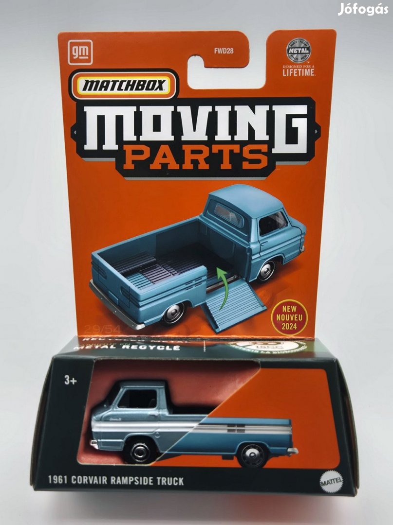 Matchbox Moving Parts - Corvair Rampside Truck (1961) -  Matchbox - 1