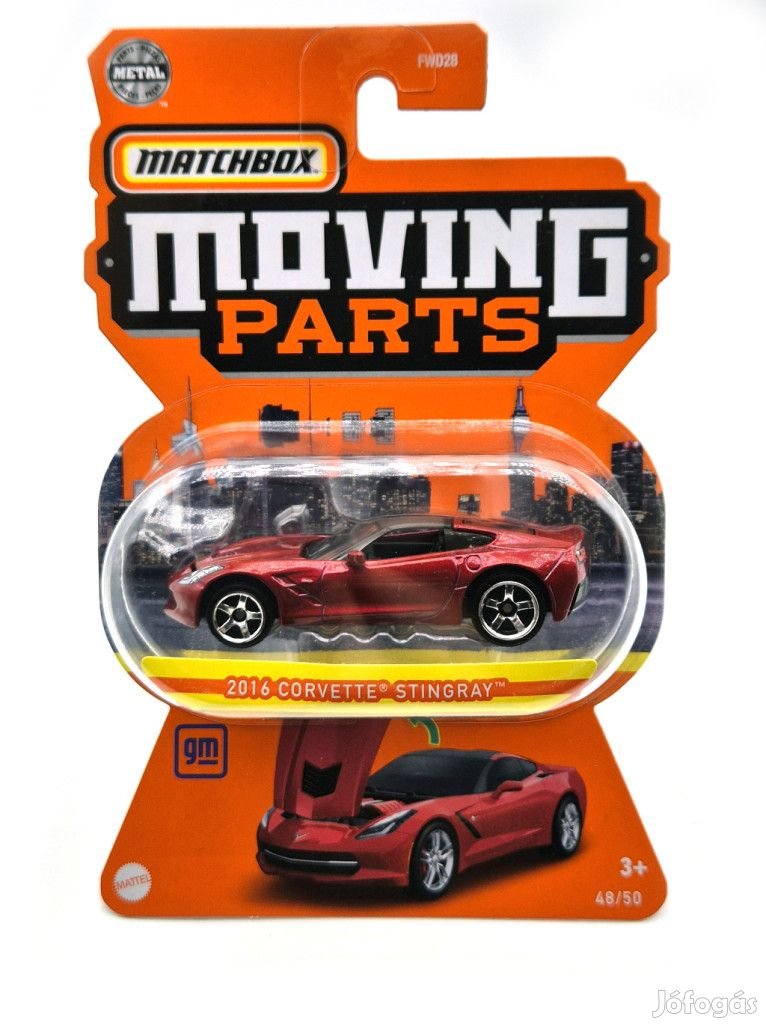 Matchbox Moving Parts - Corvette Stingray (2016) -  Matchbox - 1:64