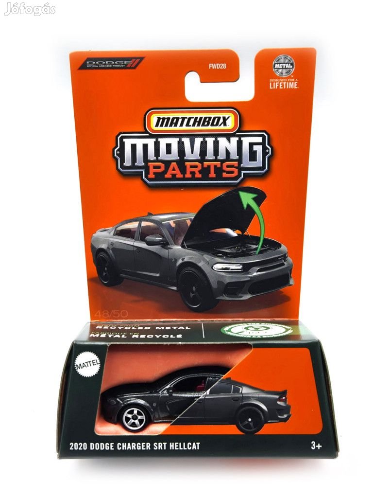 Matchbox Moving Parts - Dodge Charger SRT Hellcat (2020) -  Matchbox