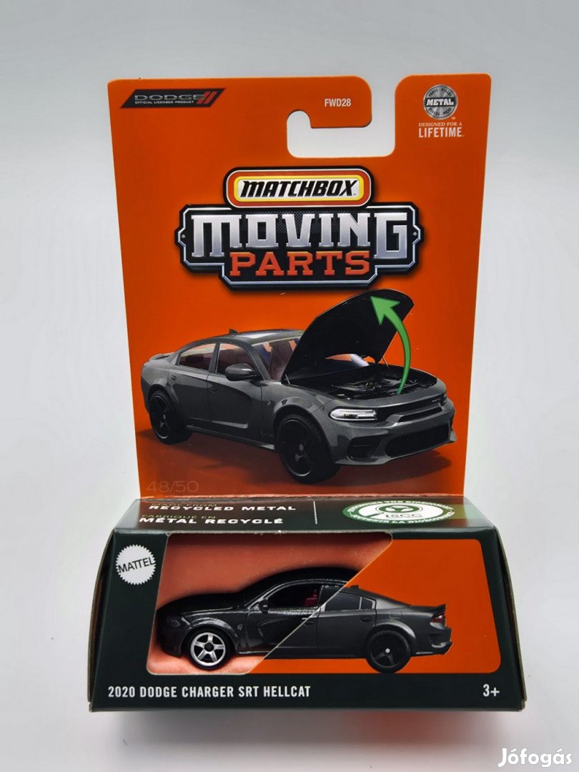 Matchbox Moving Parts - Dodge Charger SRT Hellcat (2020) -  Matchbox