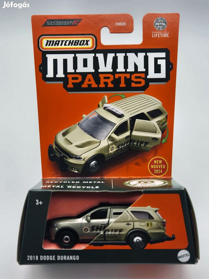 Matchbox Moving Parts - Dodge Durango -  Matchbox - 1:64